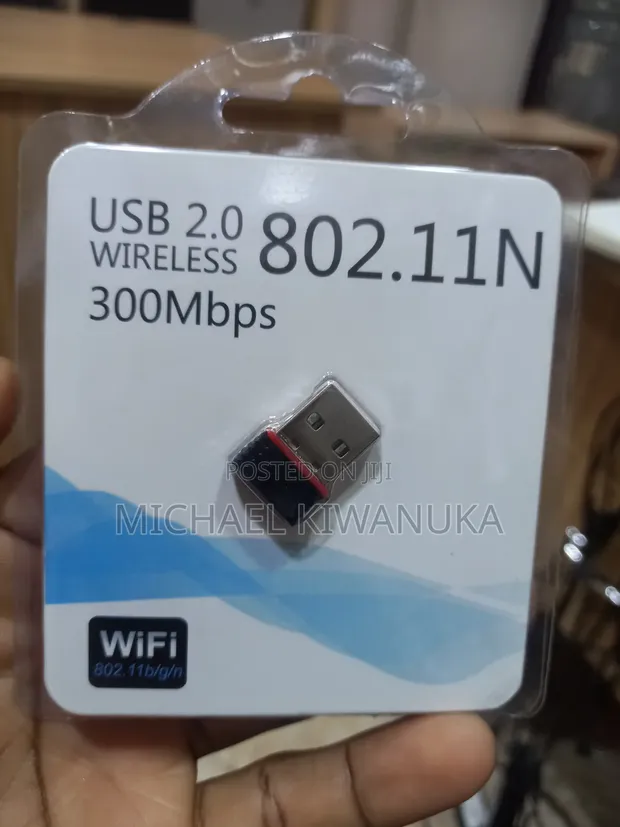 USB 2.0 Wireless 802.11n WiFi Adapter - 1