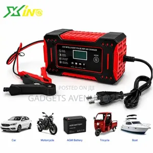12V Portable Intelligent Pulse Repair Battery Charger