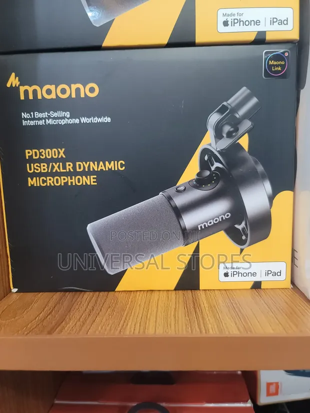 Moano PD300X USB/XLR Dynamic Microphone - 1