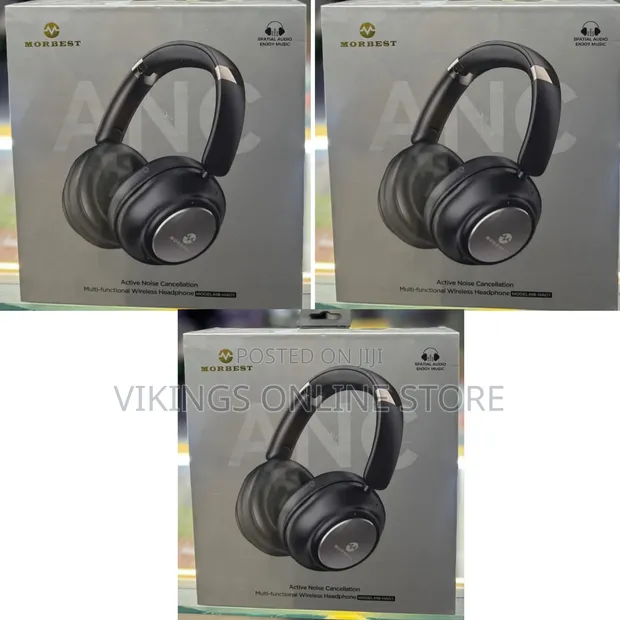 MB-HA01 Active Noise Cancellation Wireless Headphones - 1