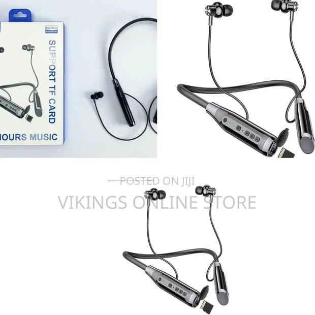 HN120 Bluetooth Neckband Headphones - 1