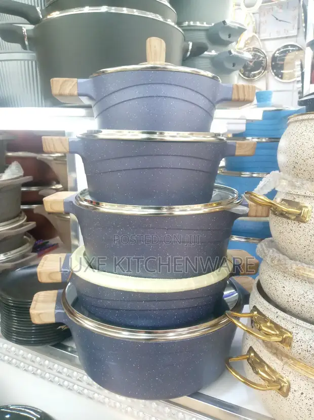 Luxe Non-Stick Pots & Pans Set - 1