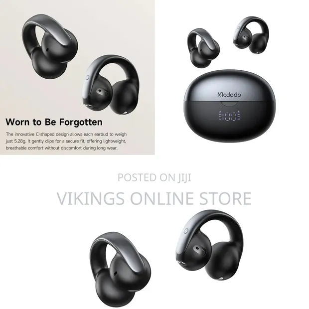 McDodo Air O3 Series Clip-on Open-Ear Earbuds - 1