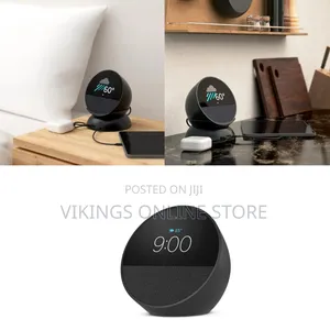 Amazon Echo Spot Smart Alarm Clock - Black