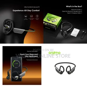 Oraimo OpenCirclet 2 Open-Ear Bluetooth Headphones (OPN-672)