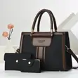 Women's High-End Contrasting Tote Bag - 1