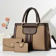 Women's High-End Contrasting Tote Bag - 4