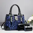 Leopard Print Zipper Closure Crossbody Bag - 3