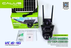 4G LTE PTZ Solar Security Camera