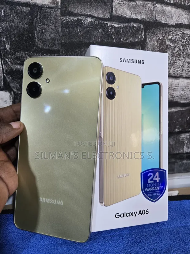 New Samsung Galaxy A06 128GB Gold - 1
