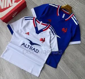 Official Adidas France Rugby 2025/2026 Home & Away Jerseys
