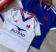 Official Adidas France Rugby 2025/2026 Home & Away Jerseys - 2