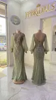 Green Mermaid Dresses for Hire - 3