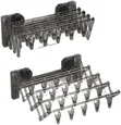 Wall-Mounted Clothes Drying Rack with 20 Clips | Foldable - 2