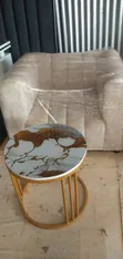 Bean Single Seat Sofa with Centre Table - 2