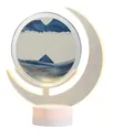 Moving Sand Art Table Lamp - 3D Moon Night Light - 4