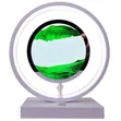 Moving Sand Art Lamp - Color Changing Touch Dimming - 1