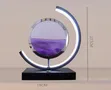 Moving Sand Art Picture with LED - 360° Rotation - 2