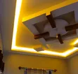 Gypsum Ceiling Design with Electrical Installation - 2