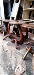 Urban Nest Side Sofa Tea Table - 4