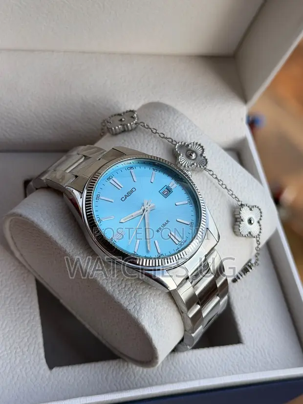 Casio Watch - Light Blue Dial - 1