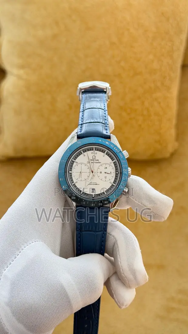 Omega Speedmaster Chronograph Blue Dial - 1
