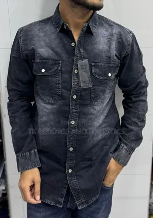 TK BEDINGS Pocket Jean Shirts