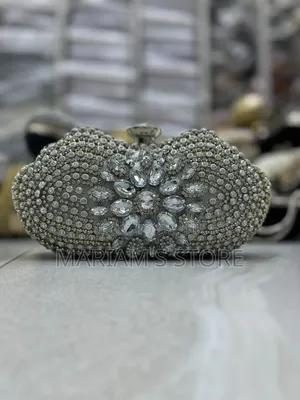 Rhinestone Clutch with Eye-Catching Crystals