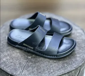 Cross Strap Clarks Leather Sandals