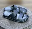 Cross Strap Clarks Leather Sandals - 1