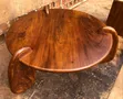 Genuine Natural Hardwood Round Table - 3