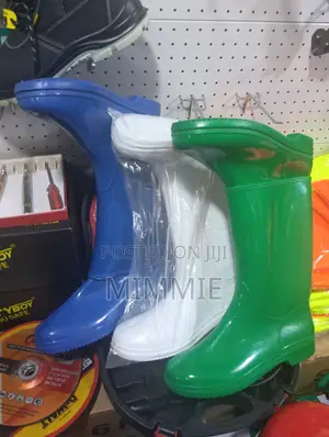 Green Safety Gumboots