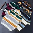 Men's Knitted Polo T-Shirt - 3