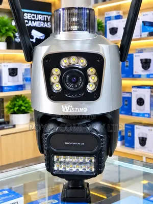 Wistino 4G/Wi-Fi Dual Lens Outdoor PTZ Camera