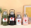 Premium Insulated Stainless Steel Travel Bottle with Carry Strap - 1