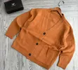 Kids Wool V-Neck Sweaters - Multicolor - 1