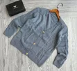 Kids Wool V-Neck Sweaters - Multicolor - 5