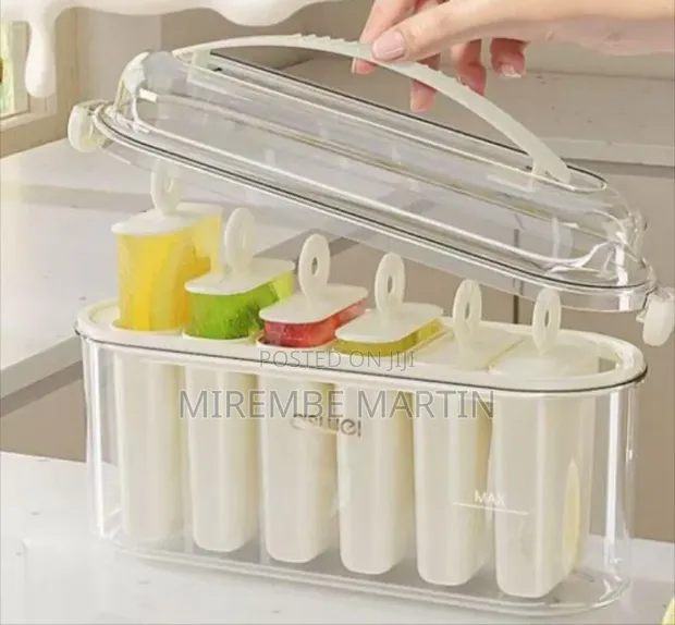 Transparent Multi-Cavity Ice Pop Maker - 1