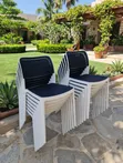Ronex Outdoor Indoor Plastic Chairs (Set of 4) - 2