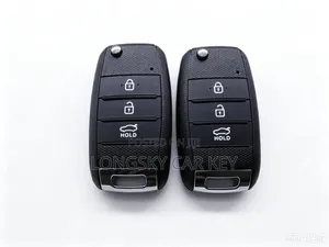 Kia Foldable Key Shell Replacement (3-Button)