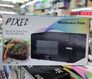 Pixel 20L Black Digital Microwave Oven (PXS342)