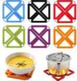 Foldable Heat-Resistant Trivet and Hot Pad Set (6 Pieces) - 2