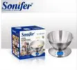 Sonifer Digital Kitchen Scale with Removable Bowl - 2