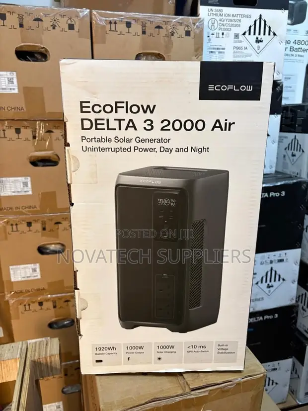 EcoFlow DELTA 3 2000 Air Portable Power Station - 5 Year Warranty - 1