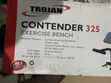 Trojan Adjustable Bench with Dumbbells and Bar - 1