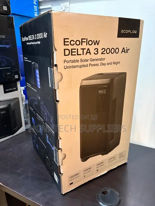 EcoFlow DELTA 3 2000 Air Portable Power Station - 5 Yr Warranty - 1