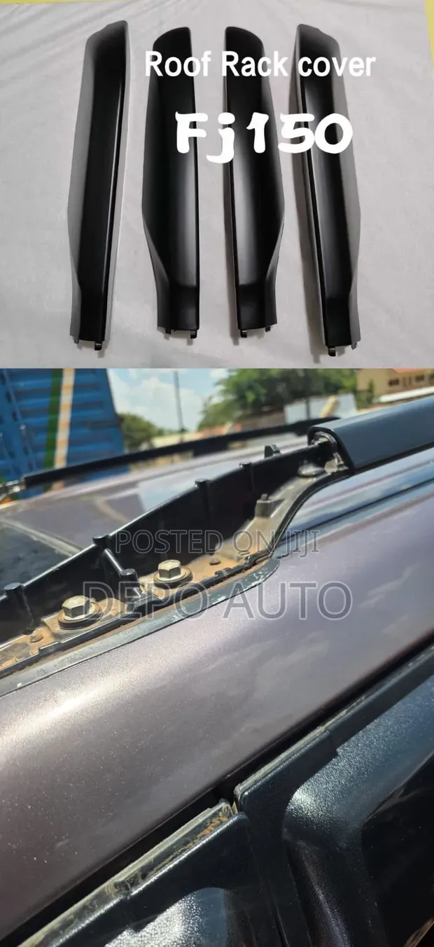 Brand New Roof Bar Covers for Toyota Prado FJ150 - 1