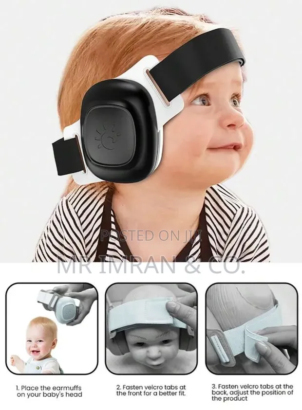 Baby Noise-Cancelling Earmuffs - 1