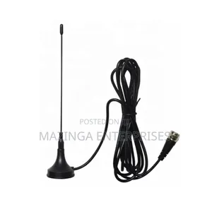 DVB-T Indoor Digital TV Antenna - Helical Spring Magnetic Base