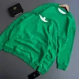 Round Neck Fleece Cotton Sweater Shirts - 2